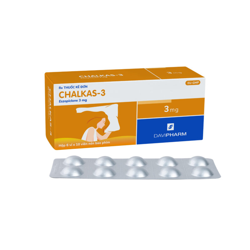 CHALKAS-3 chứa Eszopiclone