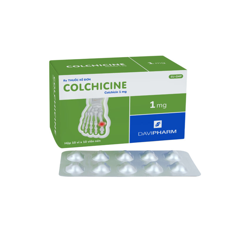 COLCHICINE chứa Colchicin 1 mg