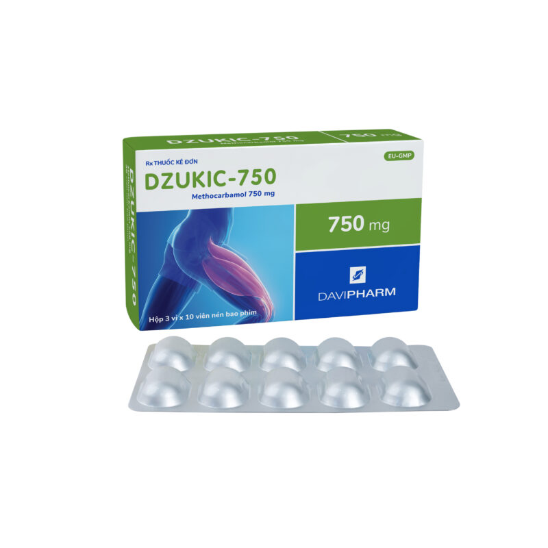 DZUKIC-750 chứa Methocarbamol 750mg
