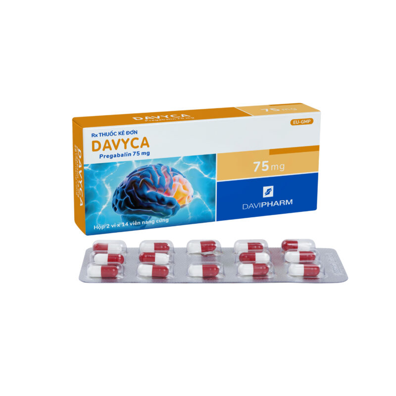 DAVYCA chứa Pregabalin 75 mg