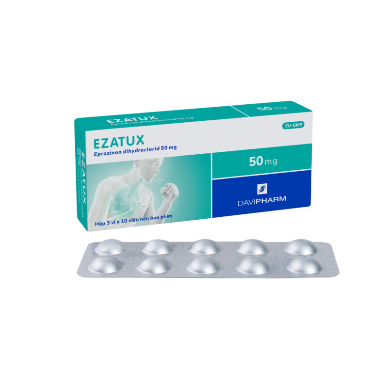 EZATUX chứa Eprazinon dihydroclorid 50 mg