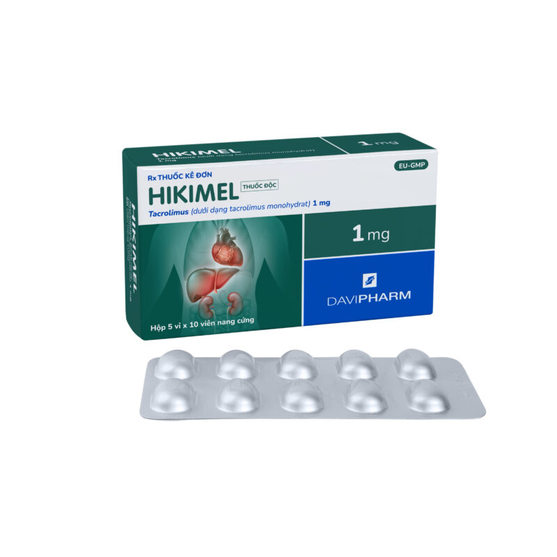 HIKIMEL chứa Tacrolimus 1 mg