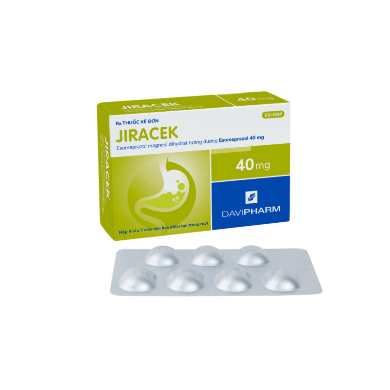 JIRACEK chứa Esomeprazol magnesi dihydrat 40 mg