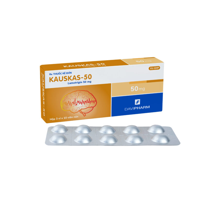 KAUSKAS-50 chứa Lamotrigin 50 mg