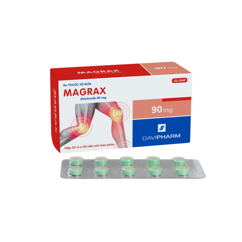 MAGRAX chứa Etoricoxib 90 mg