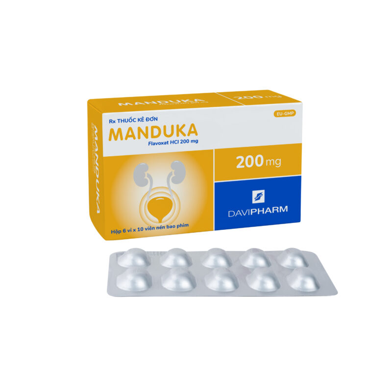 MANDUKA chứa Flavoxat HCl 200 mg