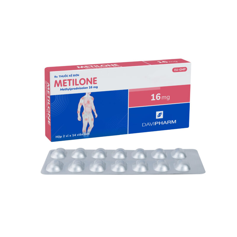 METILONE chứa Methylprednisolon 16 mg
