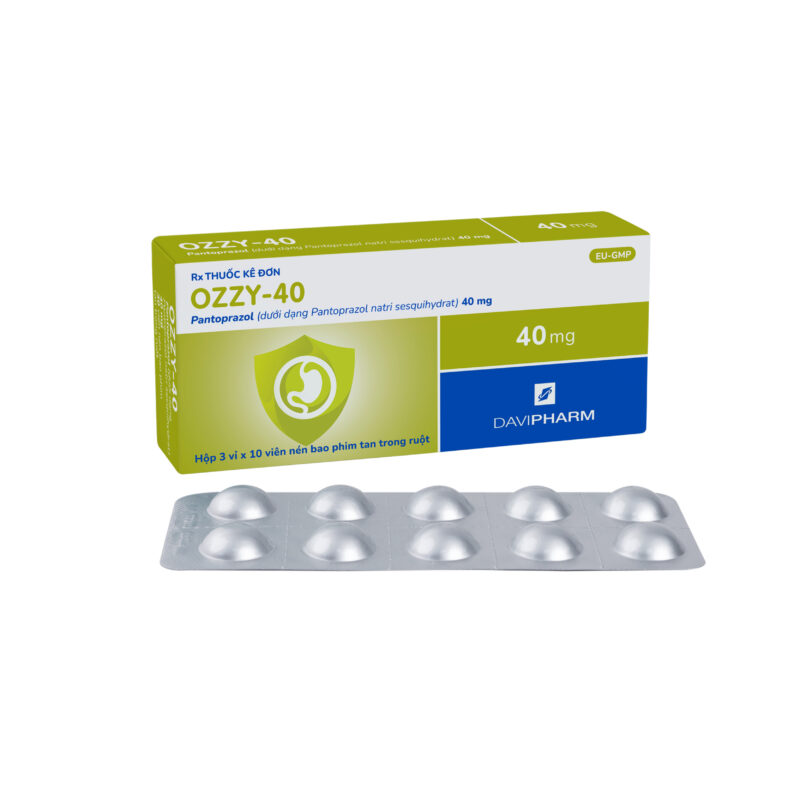 OZZY-40 chứa Pantoprazol 40 mg