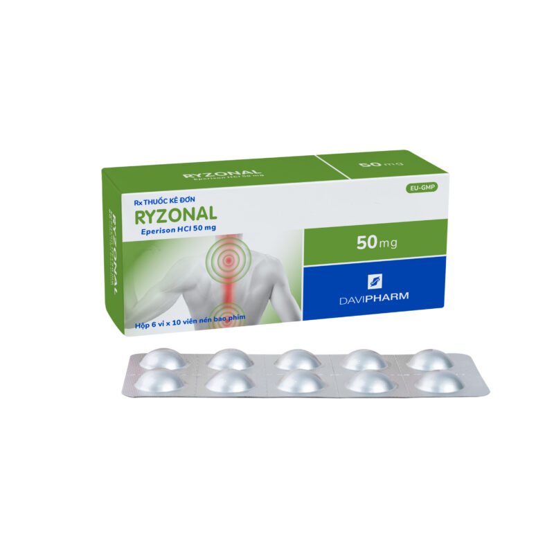 RYZONAL chứa Eperison HCl 50 mg