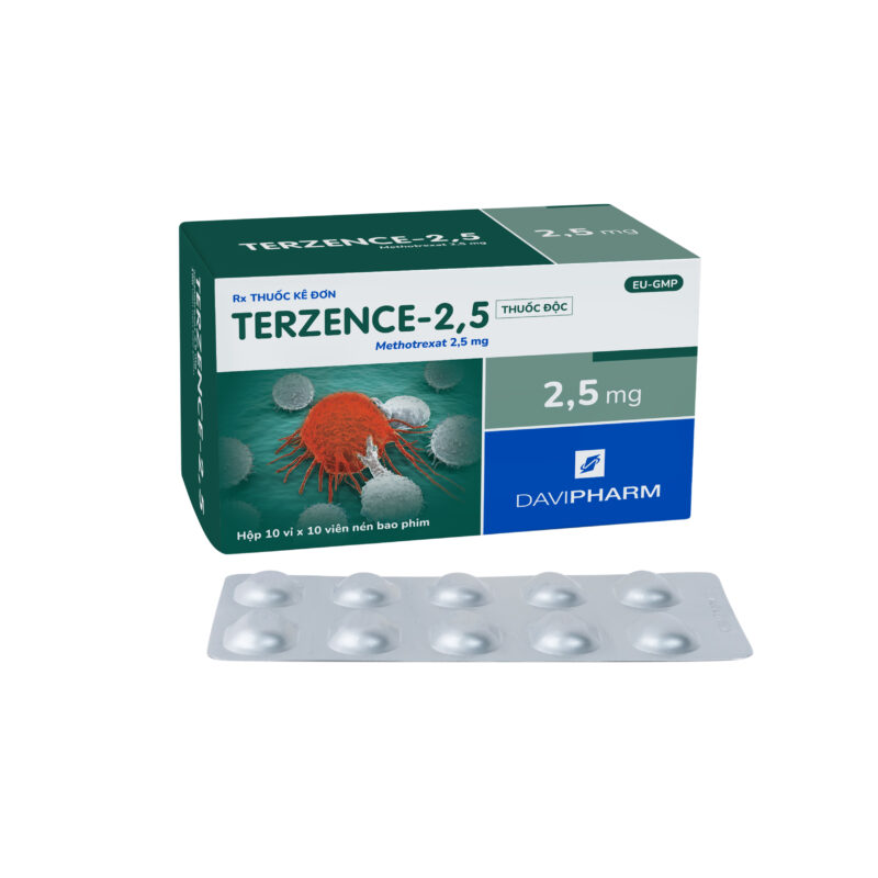 TERZENCE-2,5 chứa Methotrexat 2.5 mg